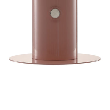 Boletus 10.75" Contemporary Bohemian Rechargeable/Cordless Iron Integrated LED Mushroom Table Lamp